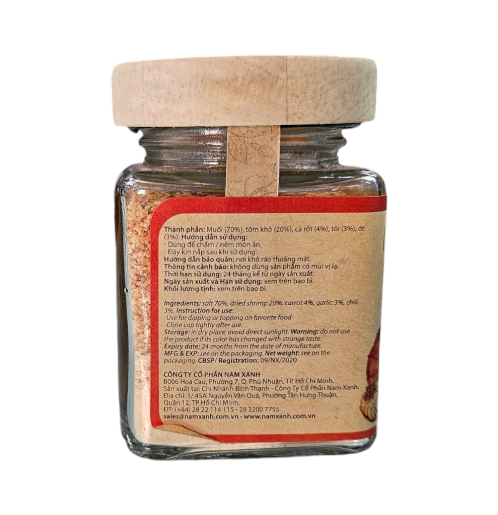 Muối tôm một nắng 90g