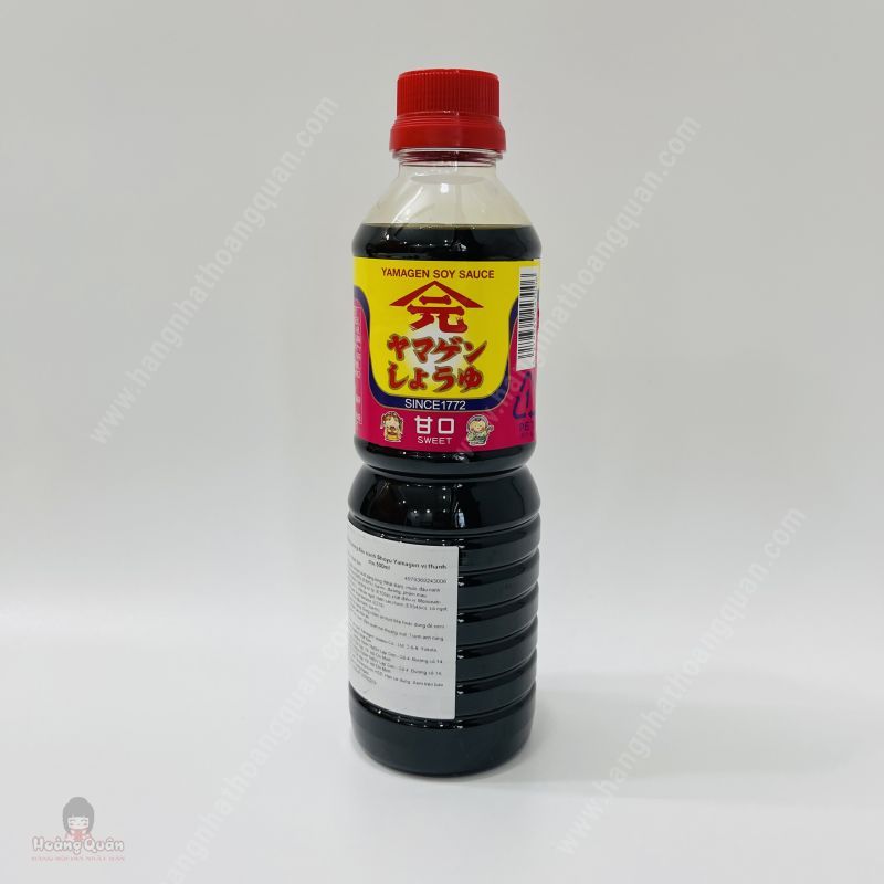 Nước Tương Đậu Nành Shoyu Yamagen 500ml