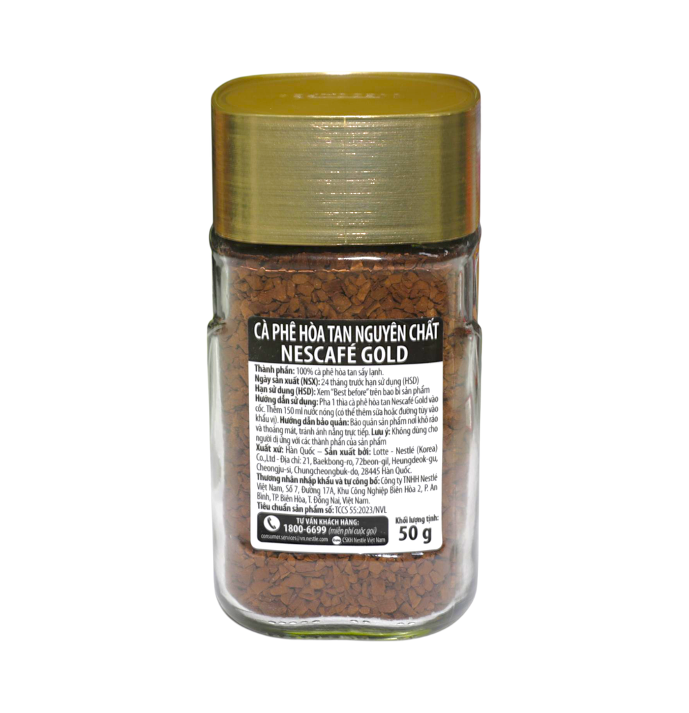 Cà Phê Hòa Tan Cao Cấp Nescafe Gold 50g