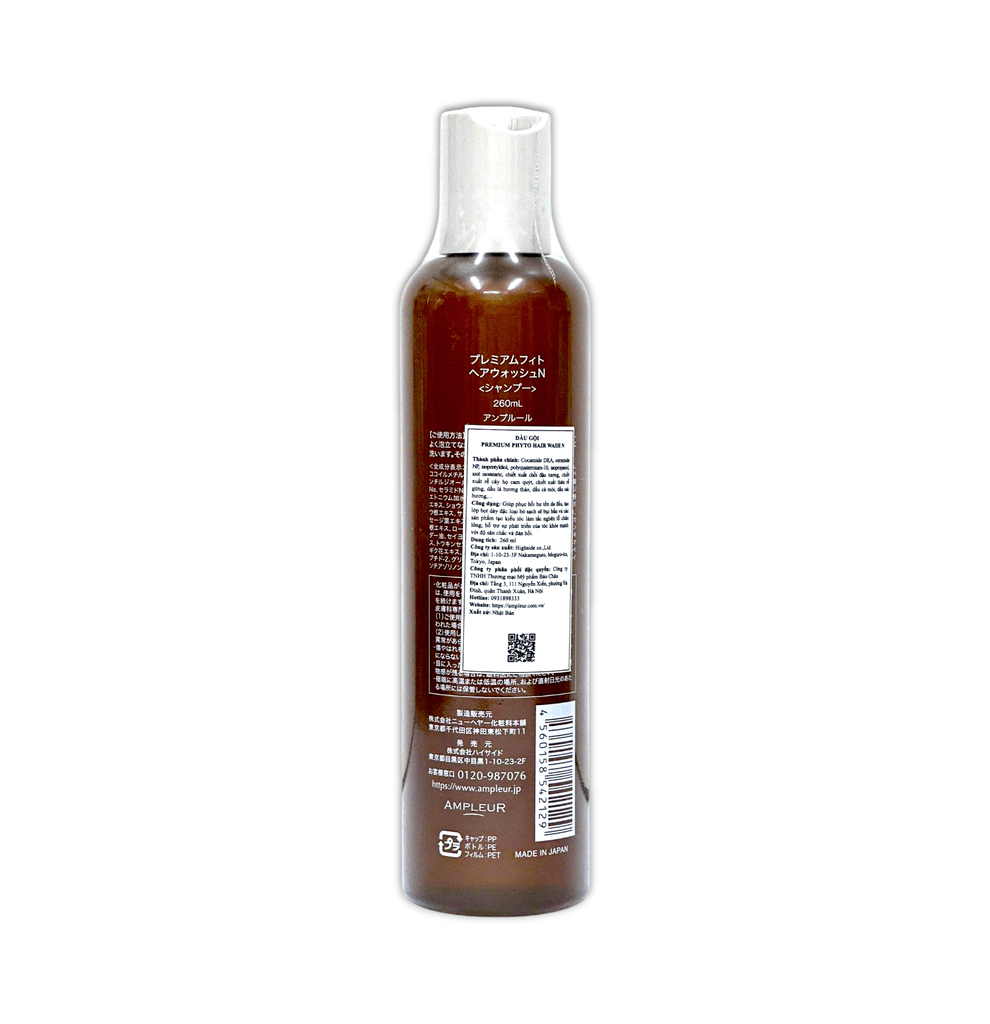Dầu Gội Ampleur Premium Phyto Hair Wash N 260ml