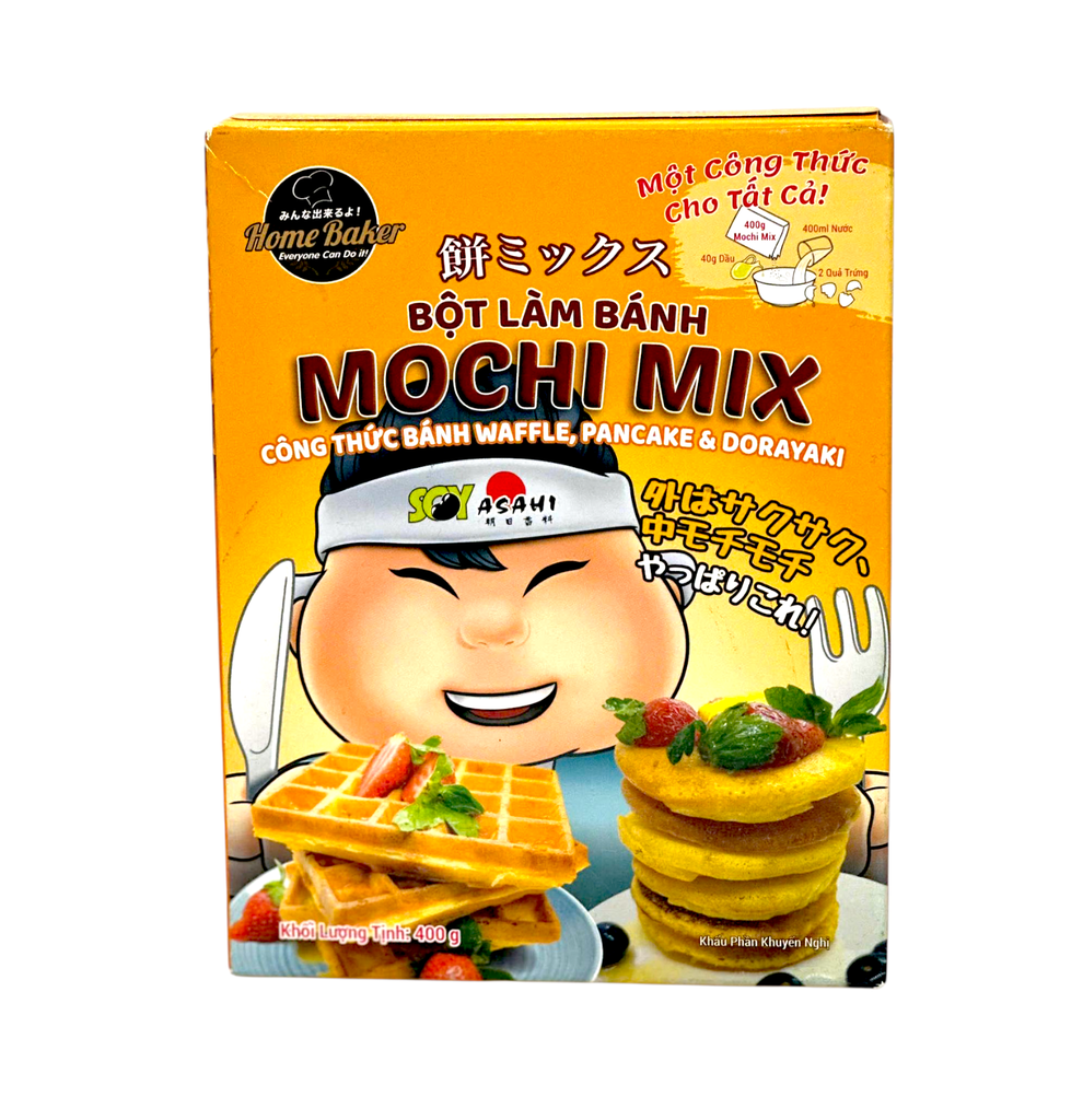 Bột Làm Bánh Mochi Mix Soy Asahi 400gram