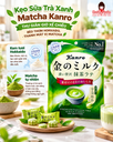 Kẹo Sữa Trà Xanh Kanro 61g
