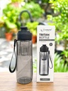Bình Tritan Có Lõi Lọc Trà Gắn Nam Châm Kaiyo 700ml Màu Đen