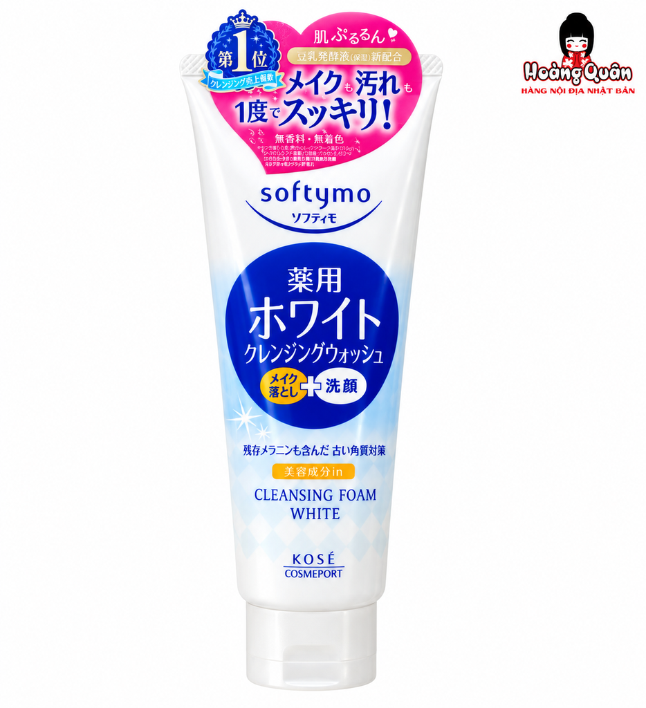 Sữa Rửa Mặt Kosé Softymo 190g