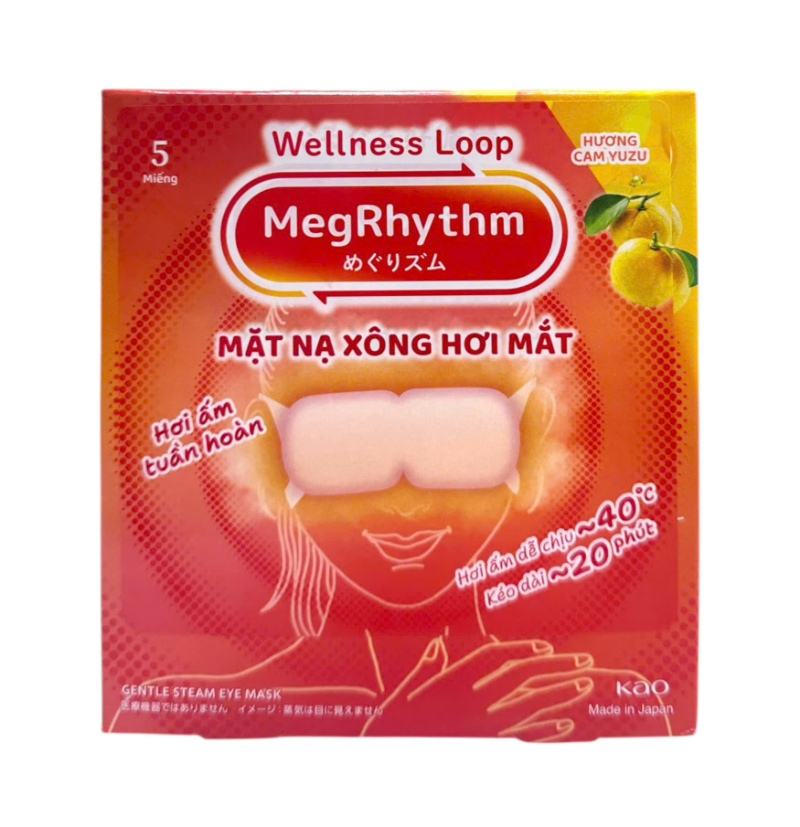 Mặt Nạ Xông Hơi Mắt MegRhythm 5M