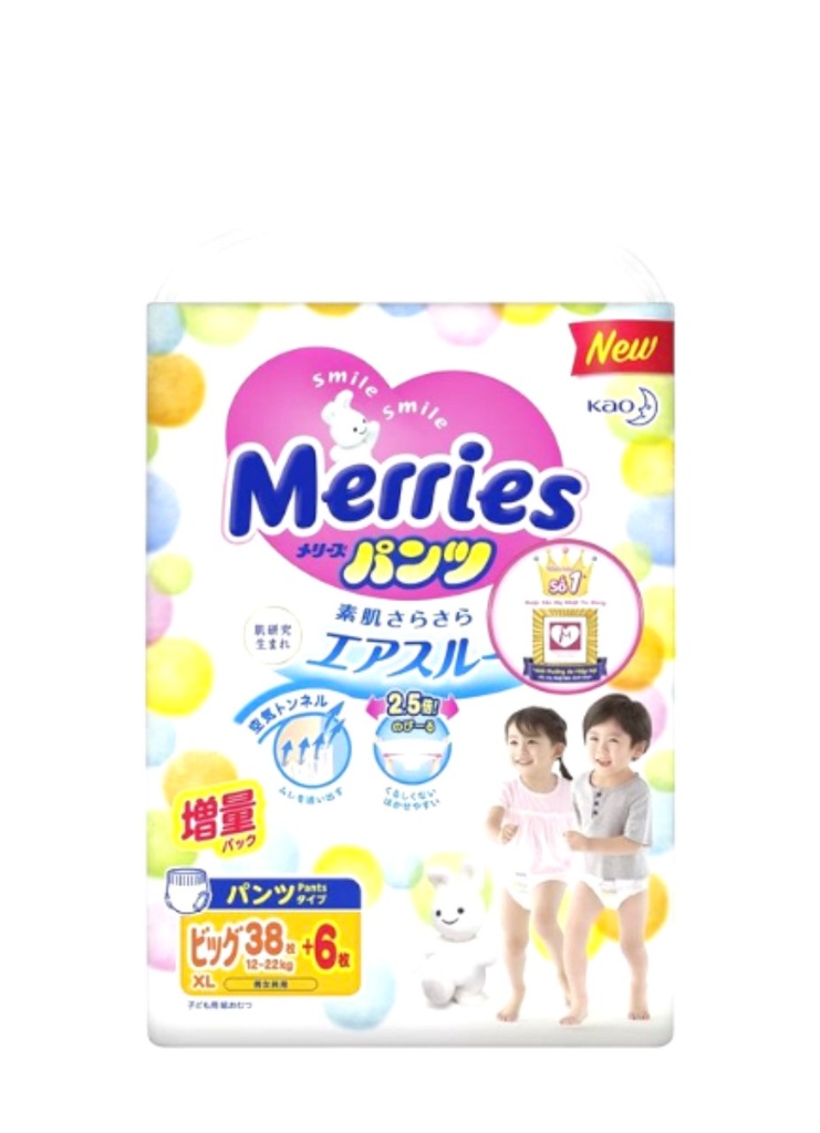 Tã Quần Merries NEW