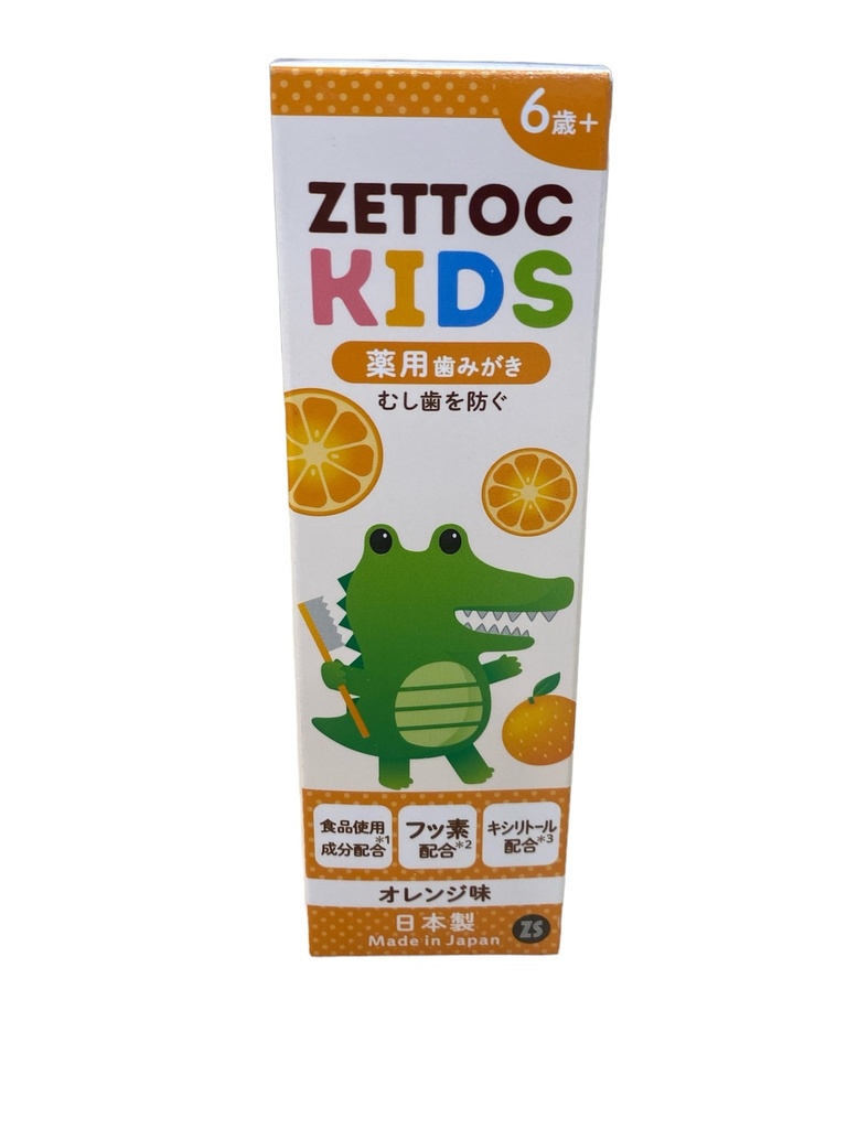 Kem Đánh Răng Trẻ Em Zettoc Kid 70g