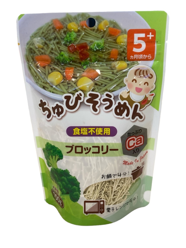 Mỳ Somen Chubi Tách Muối Cho Bé 5M+ 100g