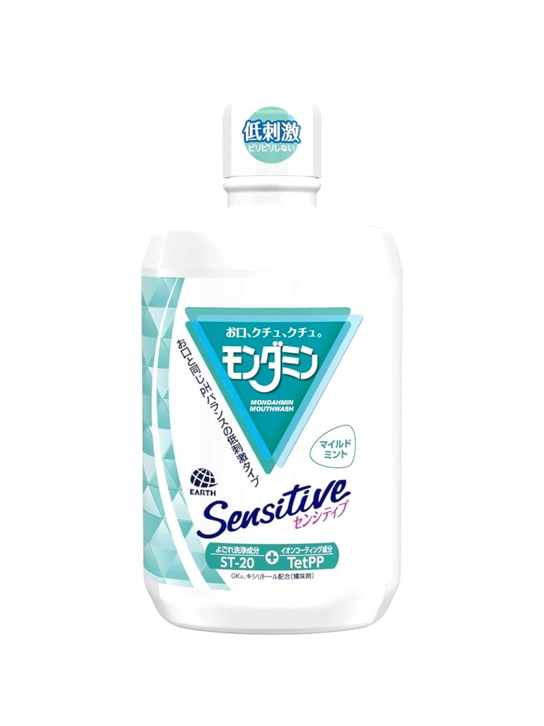 Nước Súc Miệng Earth Mondahmin Mouthwash Sensitive 1300mL