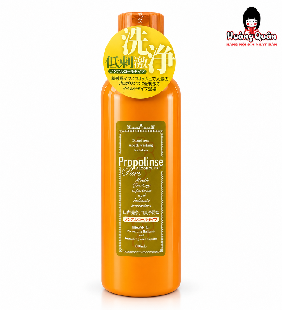 Nước Súc Miệng Propolinse Pure Tẩy Mảng Bám