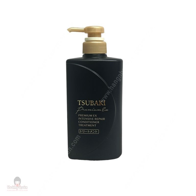 Dầu Xả Tsubaki Phục Hồi Hư Tổn Nặng & Giảm Gãy Rụng 490ml (Đen)