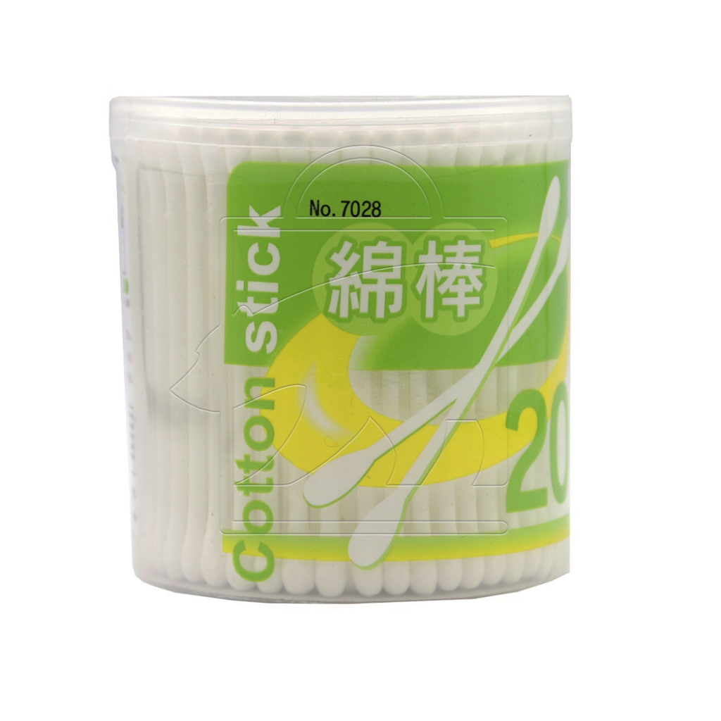 Hộp 200 Bông Ngoáy Tai Kháng Khuẩn Ima Krasimo (Xanh)