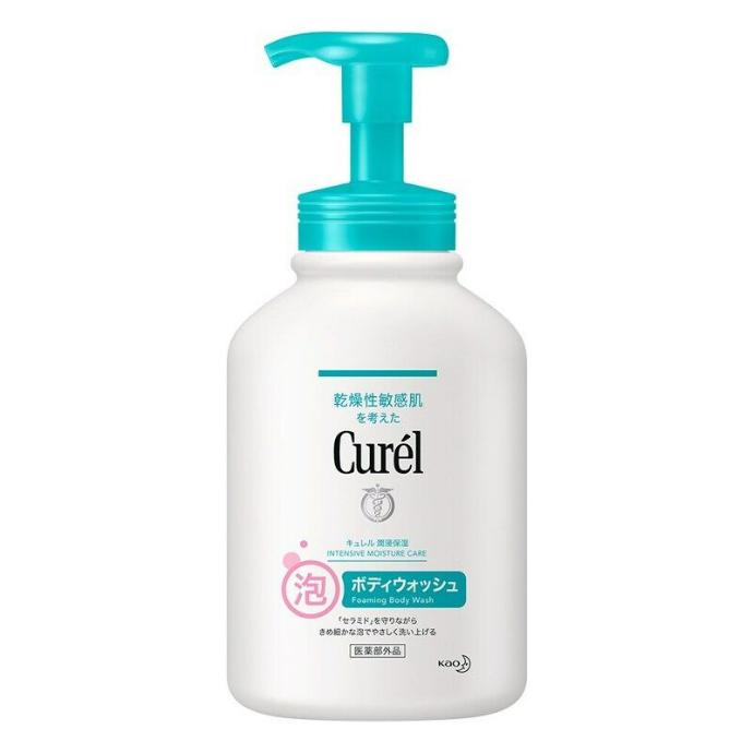 Sữa Tắm Curél Tạo Bọt Cấp Ẩm Chuyên Sâu 480ml