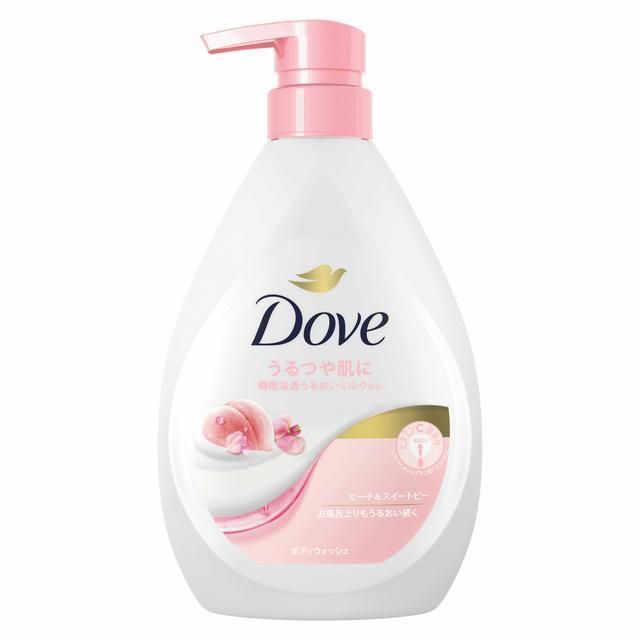 Sữa Tắm Dove Hương Đào & Đậu Ngọt 470g