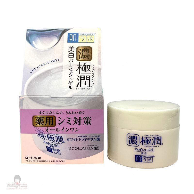 Gel Dưỡng Trắng Da & Cấp Ẩm 5in1 HadaLaBo 100g