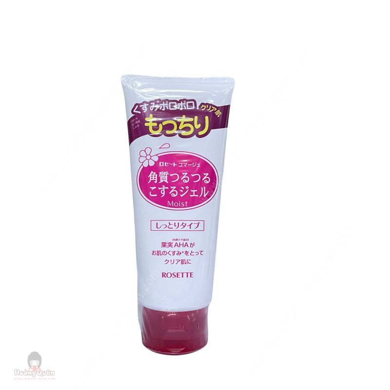 Gel Tẩy Tế Bào Chết Rosette Gommage Moist 120g Đỏ