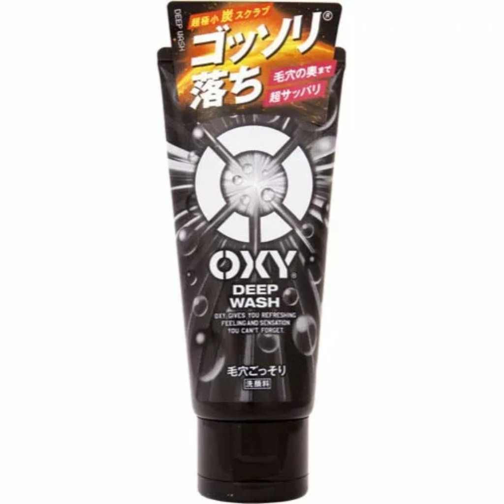 Sữa Rửa Mặt Oxy Deep Wash Cho Nam 130g ( Đen)