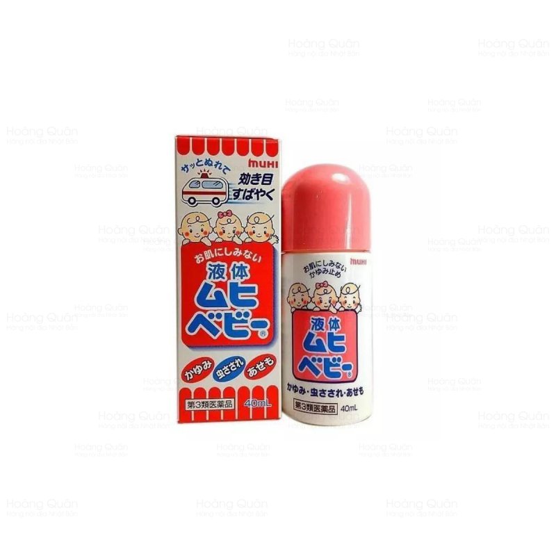 Lăn Muỗi Muhi Bé Sơ Sinh 40ml