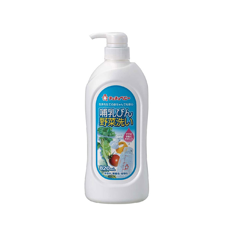 Nước Rửa Bình Sữa & Rau Quả Chuchu 820ml