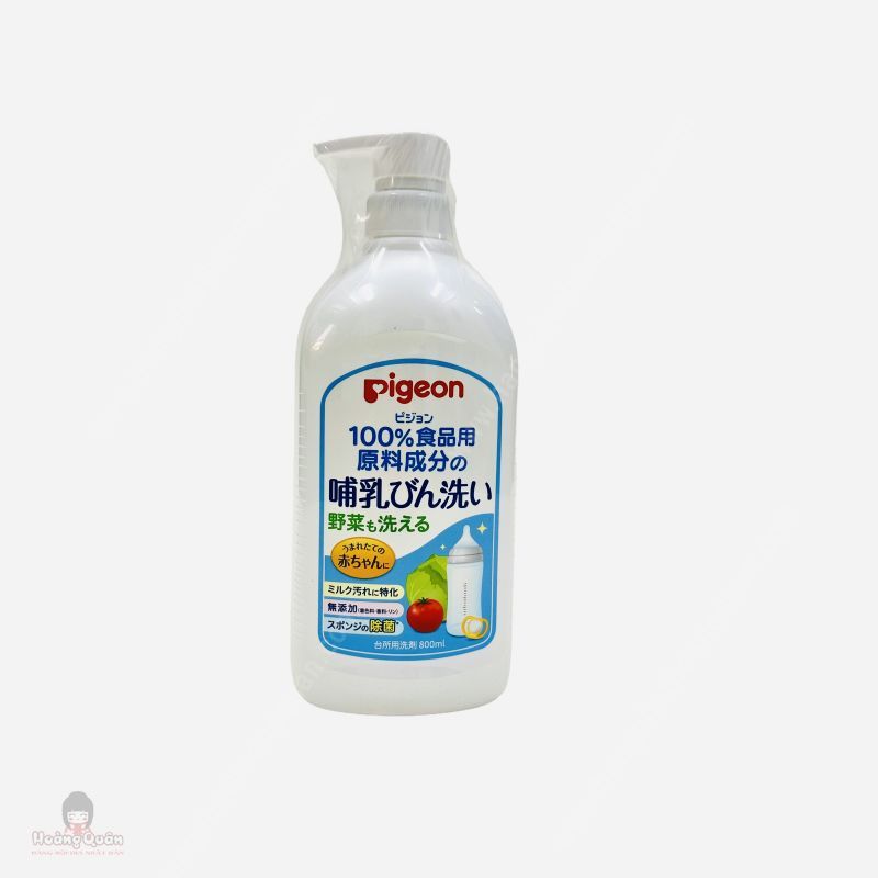 Nước Rửa Bình Sữa Pigeon Chai 800ml