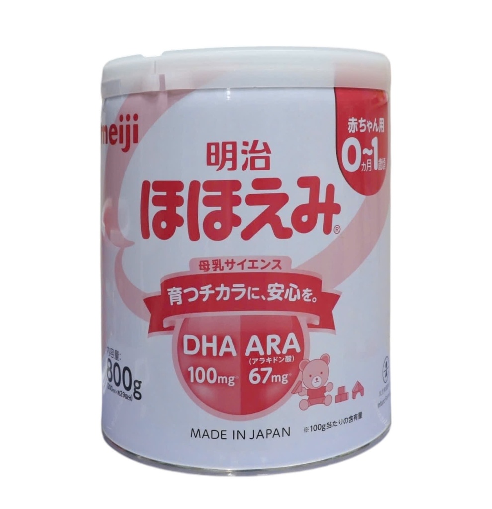 Sữa Meiji 0-1 (Cho Trẻ Dưới 1 Tuổi) 800g