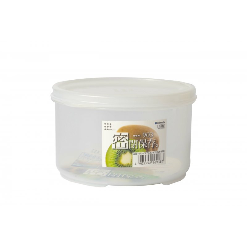 Hộp Nhựa Đựng Thực Phẩm Loại Tròn Inomata 830ml