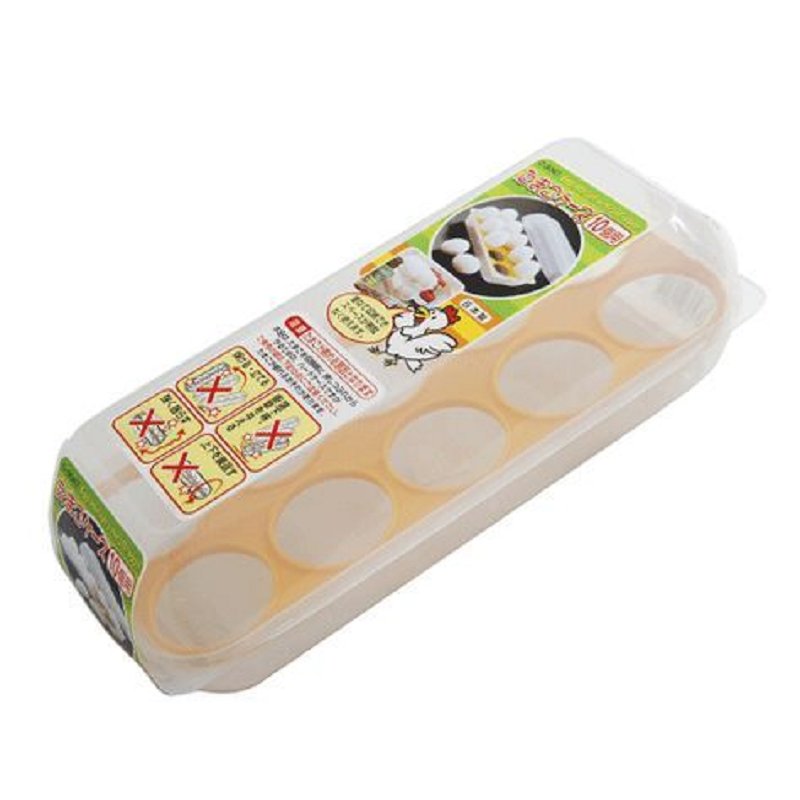 Khay Đựng Trứng 10 Ngăn Có Nắp Đậy