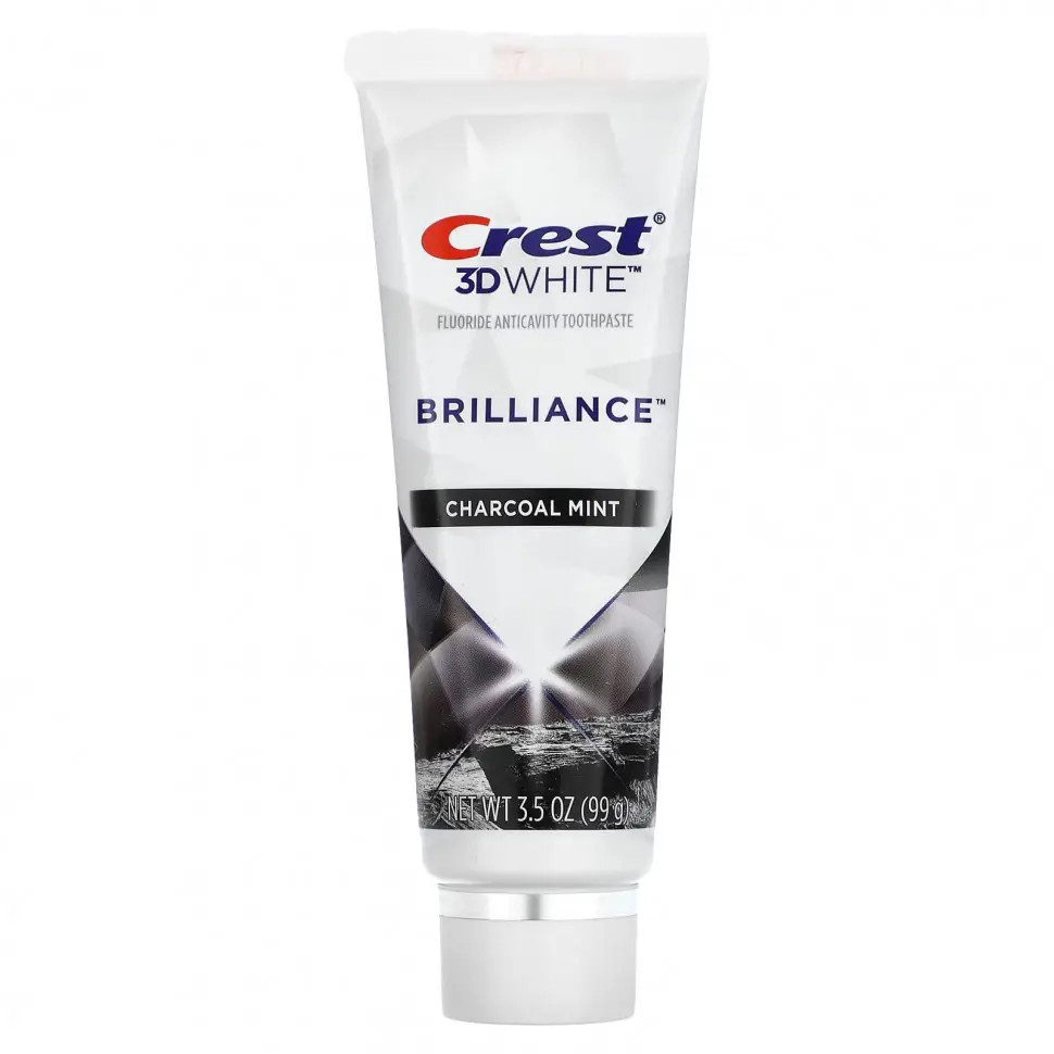 Kem Đánh Răng Crest 3D White Brilliance Charcoal Mint 99g