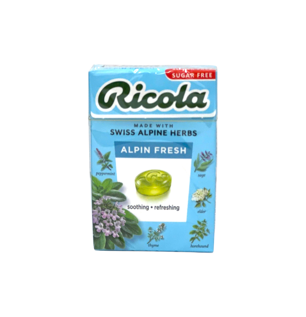 Kẹo Thảo Mộc Ricola Không Đường 40g