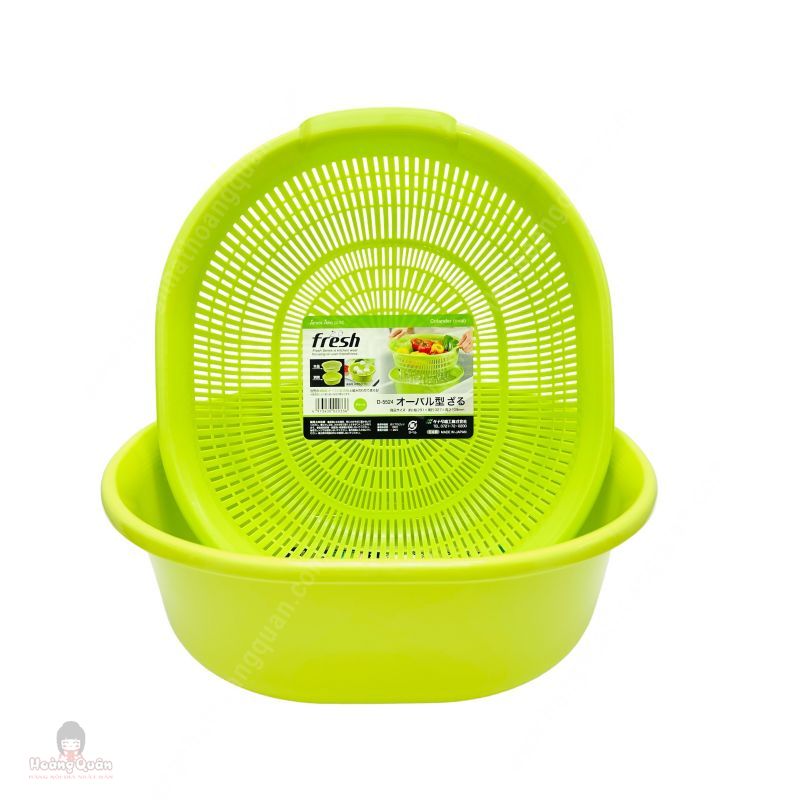 Rổ Nhựa Xanh Fresh 5.3L