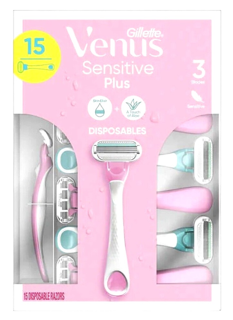 Dao Cạo Gillette Venus Sensitive Plus Cho Nữ (Cây Lẻ)