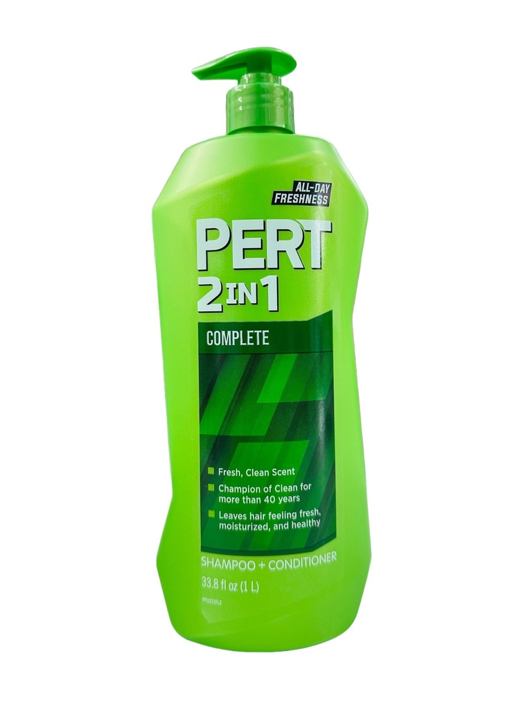 Dầu Gội Xả 2in1 Pert Classic Clean 1000ml