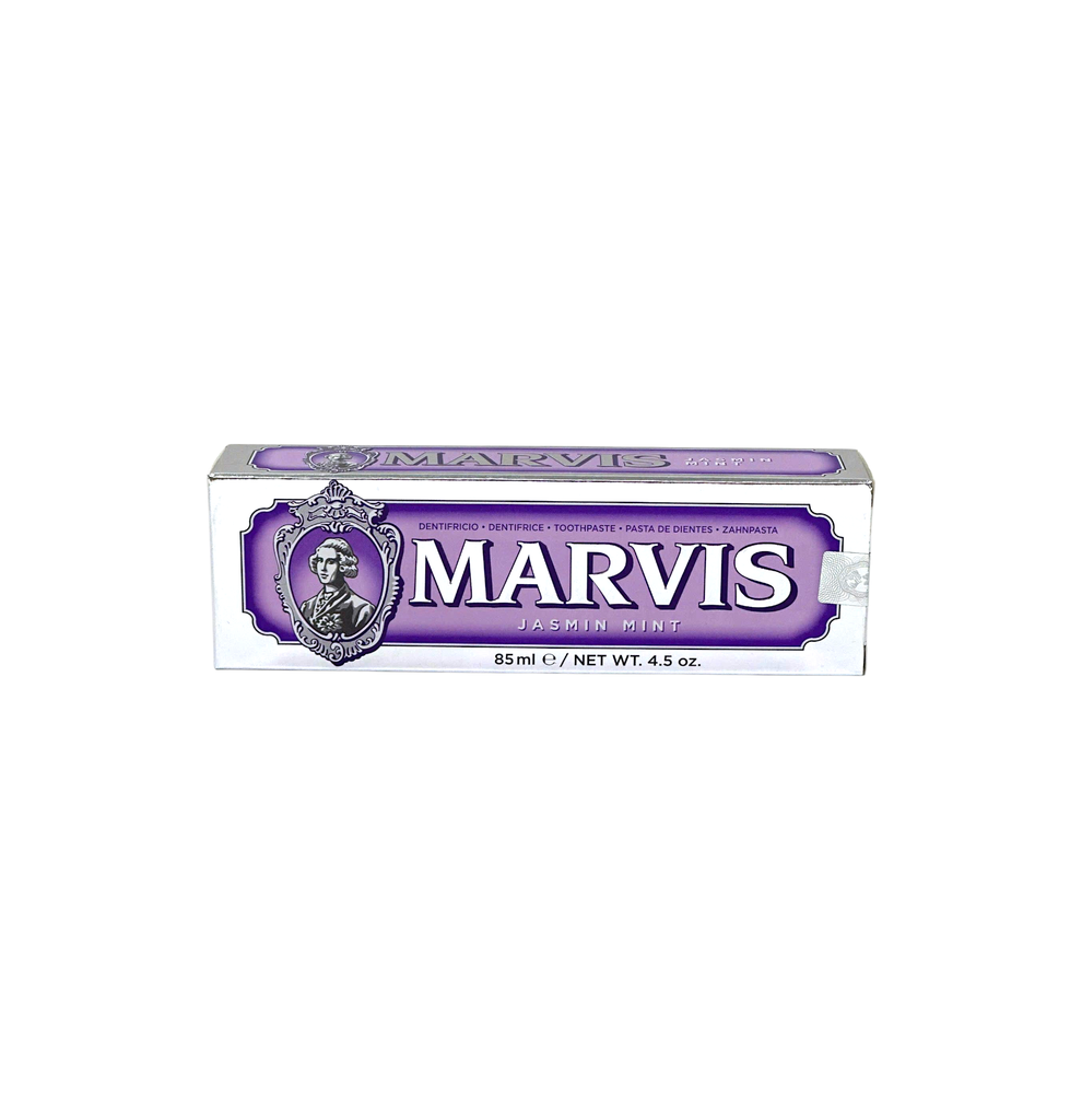Kem Đánh Răng Marvis Classic Jasmin Mint Chiết Xuất Bạc Hà & Hoa Nhài Đem Lại Hơi Thở Thơm Tho 85ml
