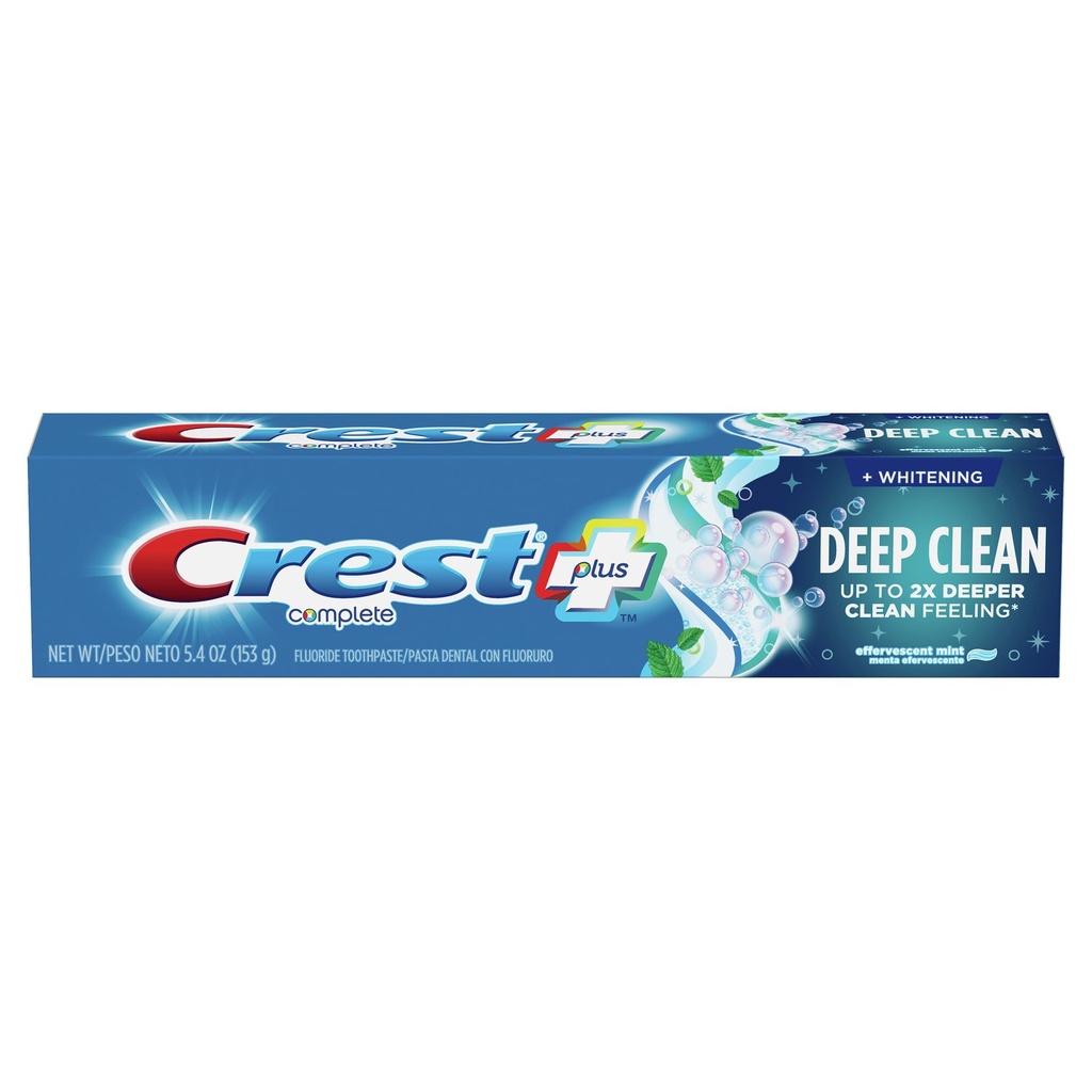 Kem Đánh Răng Crest Plus Complete Deep Clean 153g