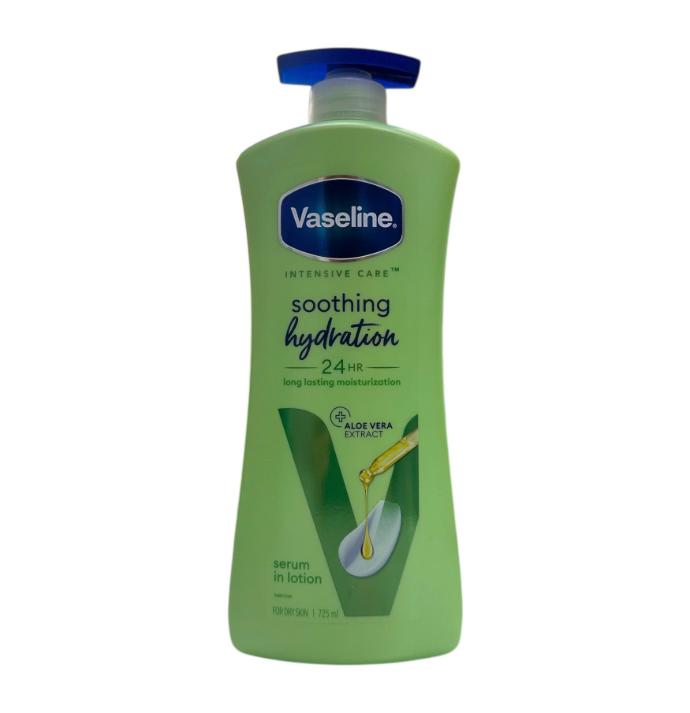 Sữa Dưỡng Thể Vaseline Intensive Care Aloe Soothing 725ml