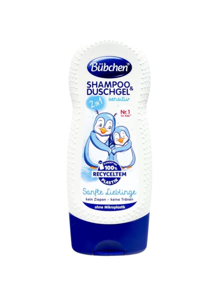 Sữa Tắm Gội Bubchen 2in1 Sanfte Lieblinge 230ml (Da Nhạy Cảm)