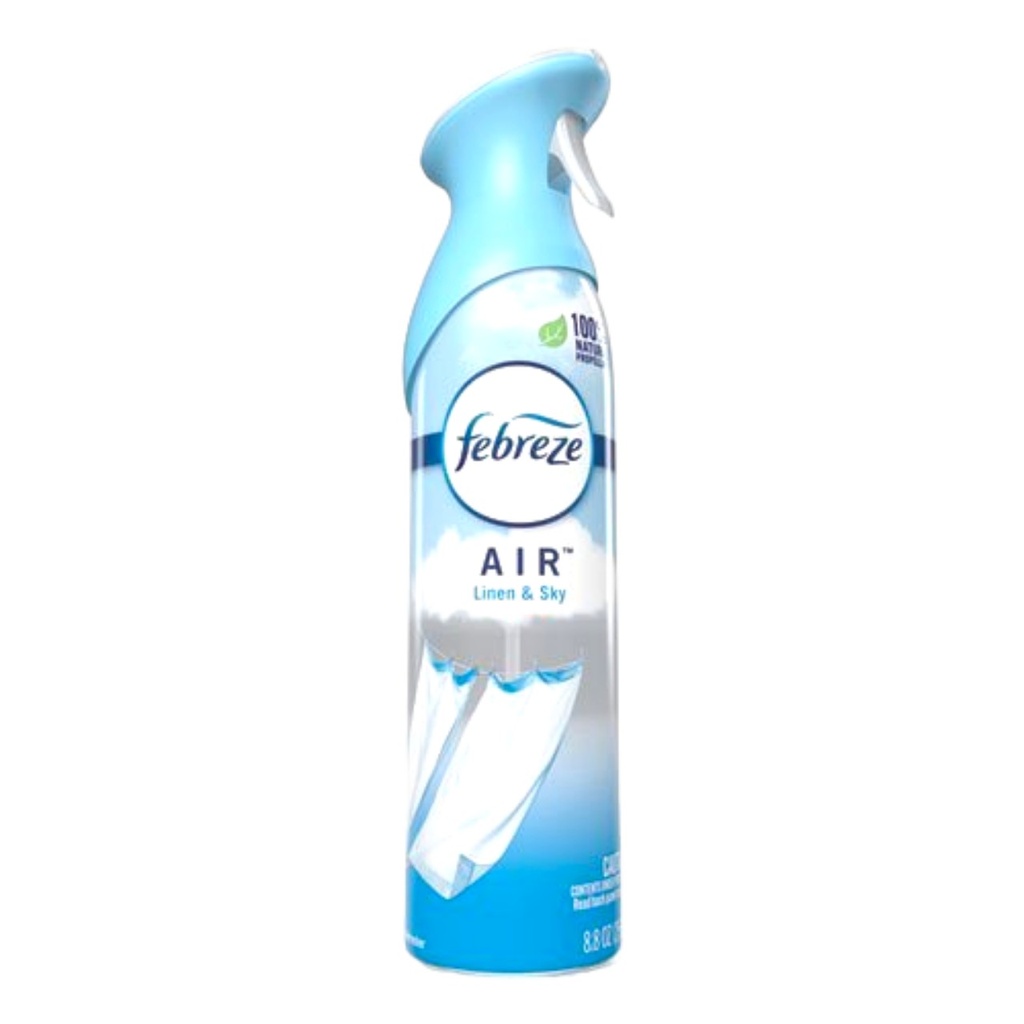 Xịt Thơm Phòng, Khử Mùi Febreze Linen & Sky 250g