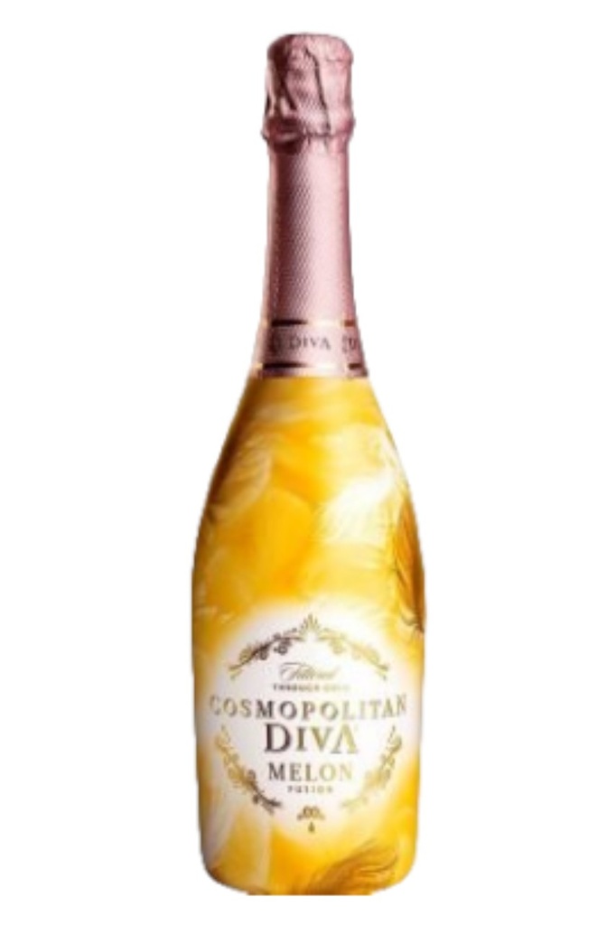 Rượu Vang Hoa Quả Cosmopolitan Diva Melon Fusion 750ml