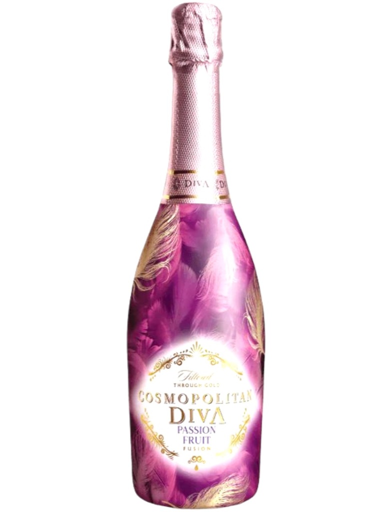 Rượu Vang Hoa Quả Cosmopolitan Diva Passion Fruit Fusion 750ml