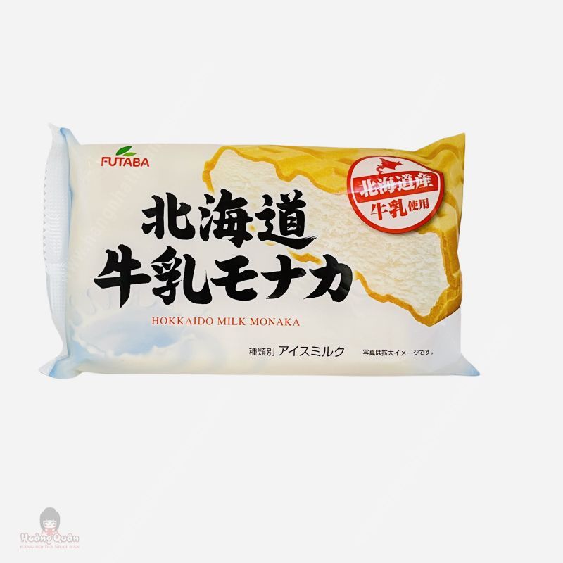 Kem Bánh Monaka Vị Sữa Hokkaido Futaba
