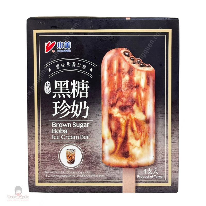 Kem Trân Châu Đường Đen Boba Đài Loan 80g