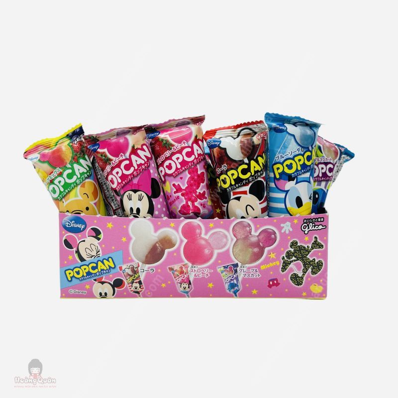 Kẹo Mút Glico Popcan (30 cây/hộp)