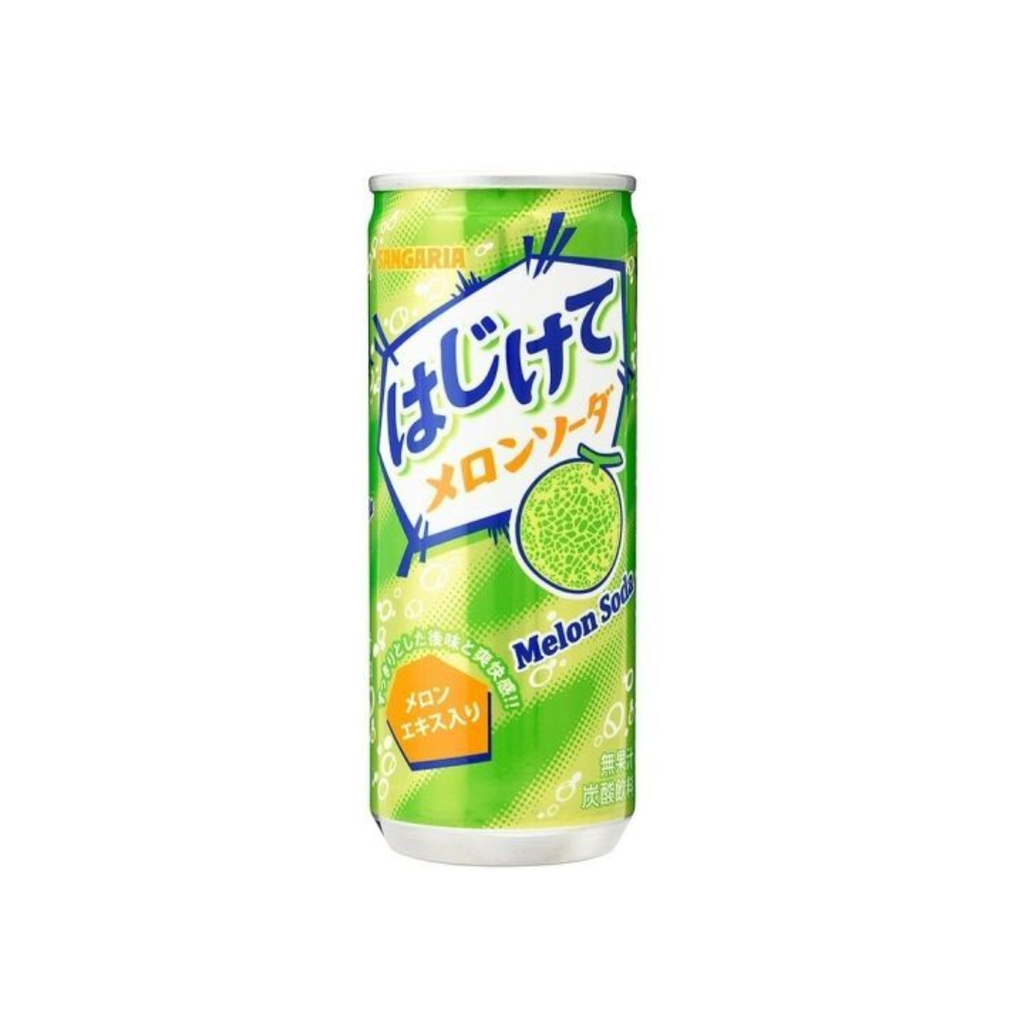 Nước Soda Sangaria Hajitte Melon Dưa Lưới 250g