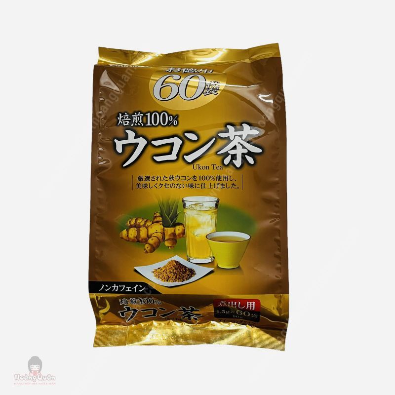 Trà Nghệ Ukon Tea Orihiro 60 Gói
