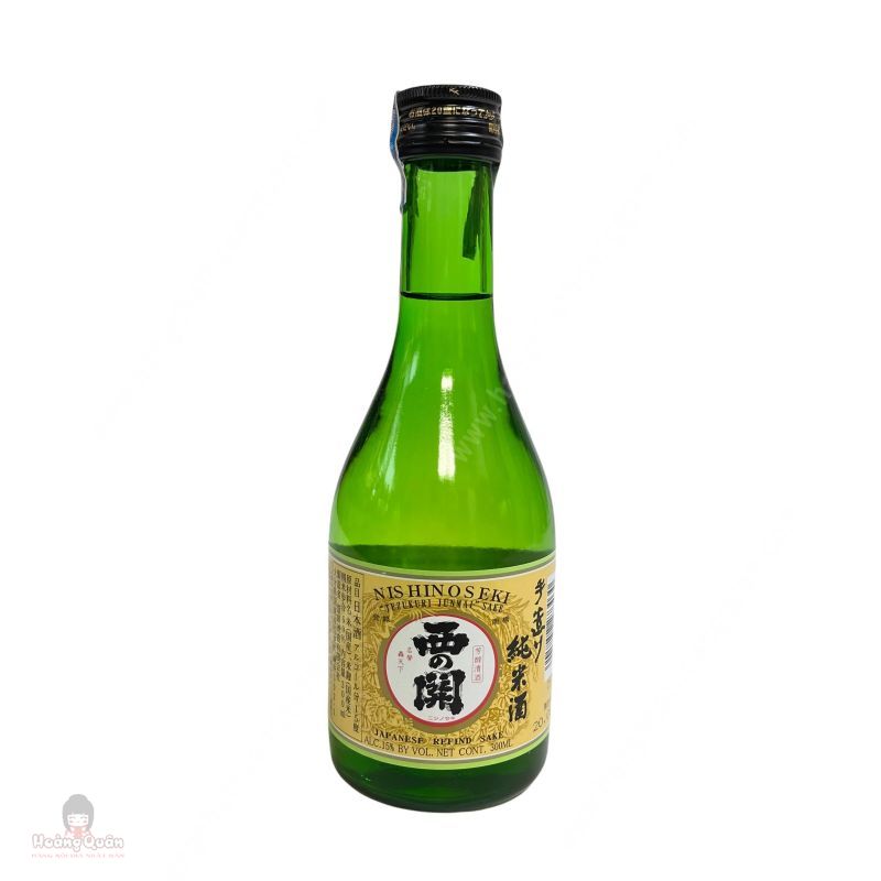 Rượu Sake Nishino Seki Junmaishu 300ml 15%