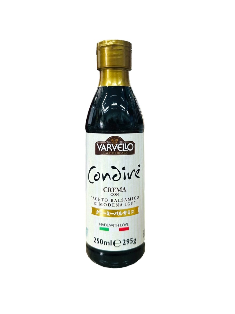 Giấm Nho Varvello Condive Gourmet Cream 295g