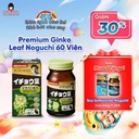 Viên Uống Bổ Não Premium Ginko Leaf Noguchi 60 Viên