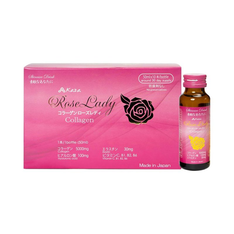 Nước Uống Bổ Sung Collagen Rose Lady 5.000mg