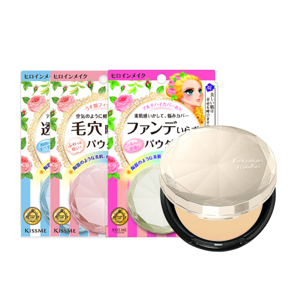 Phấn Phủ Chống Nắng, Kiềm Dầu Kissme Tone Da 4.8g