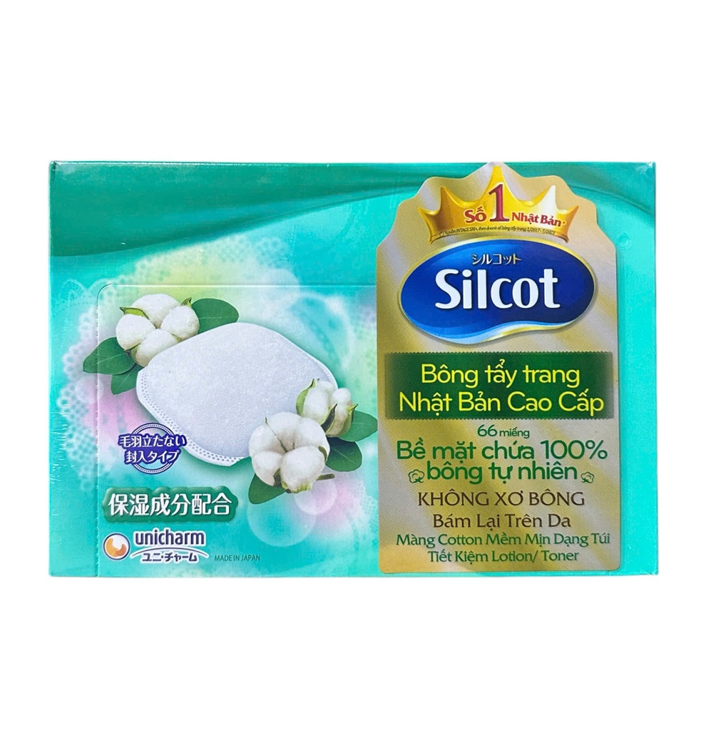 Bông Tẩy Trang Silcot 66M